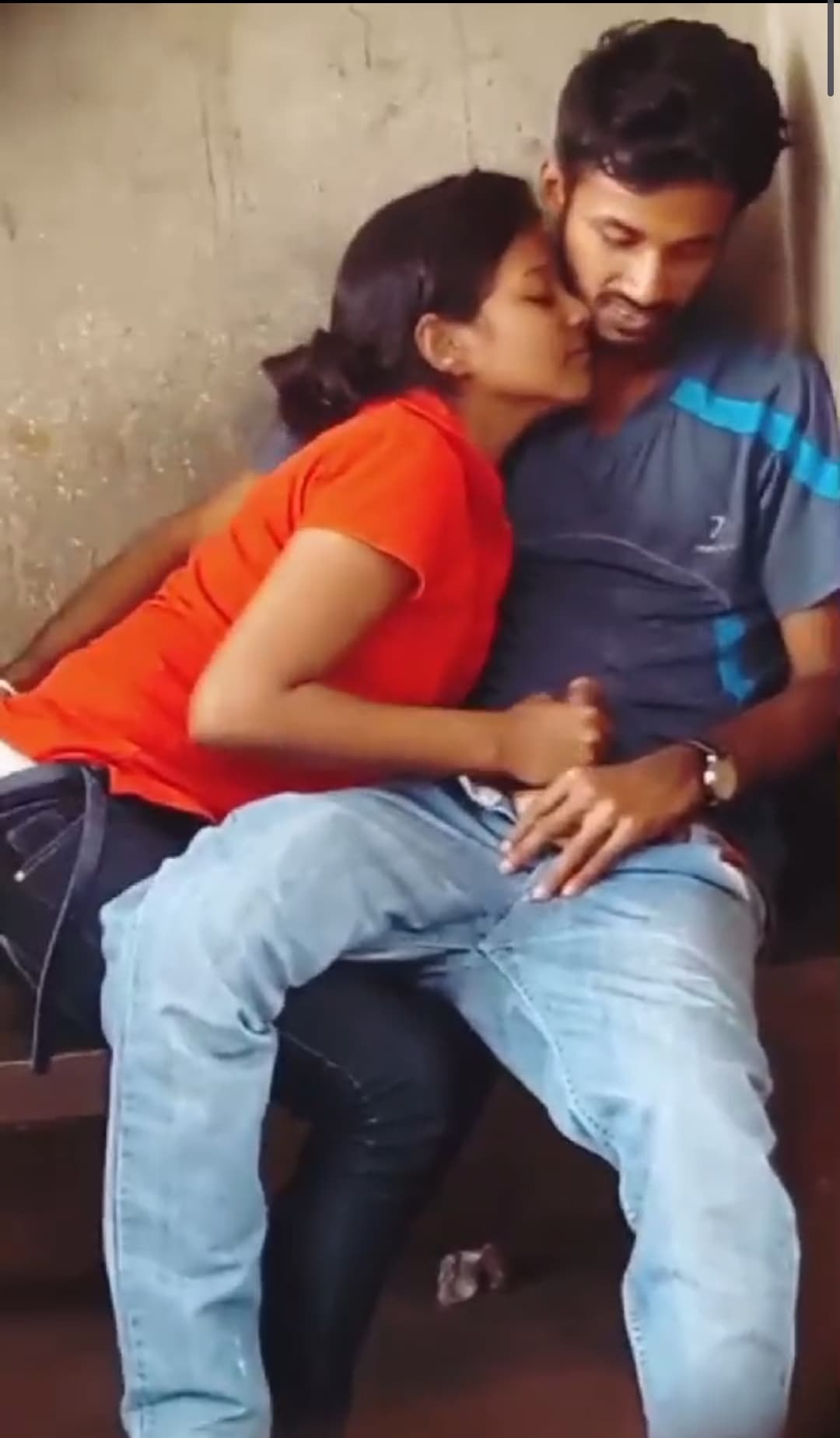 Featured image for Cute girl sucking dick for lover and riding capture by hidden camera