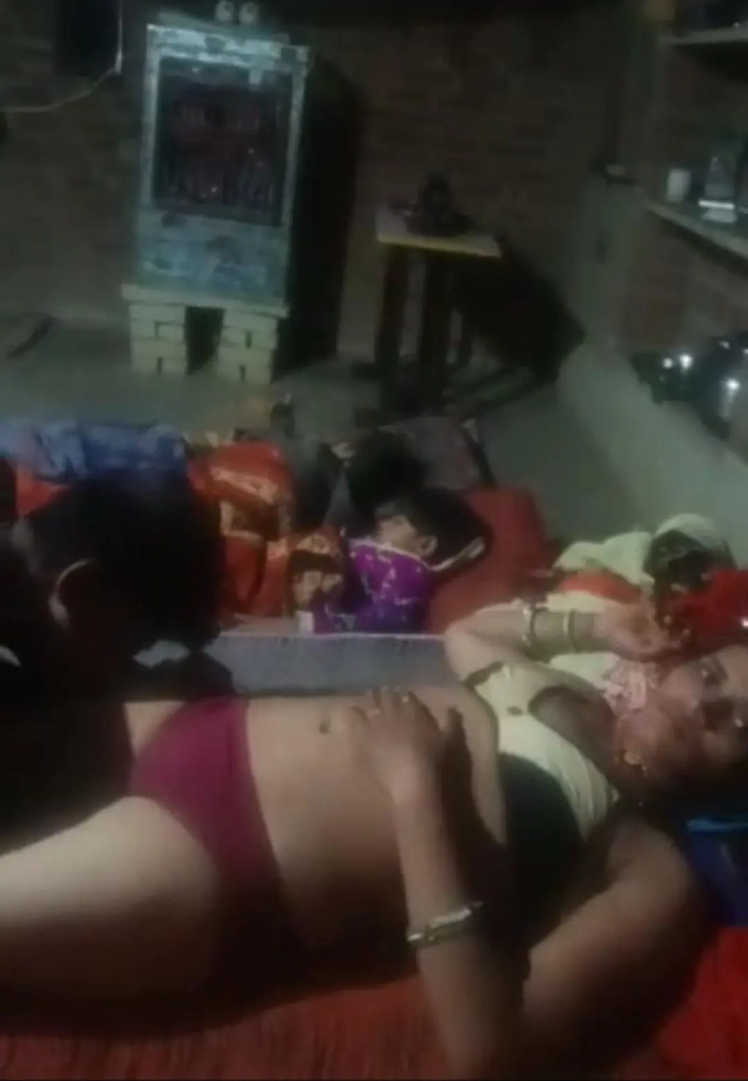 Featured image for Desi couple fucking hard while kids are asleep at night