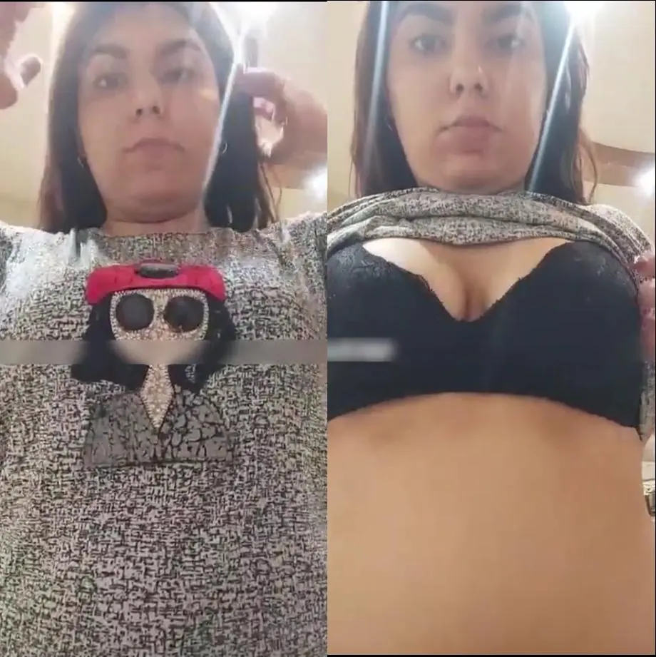 Featured image for Horny Desi Teen Squeezes Her Massive Boobs And Plays With Her Hard Nipples