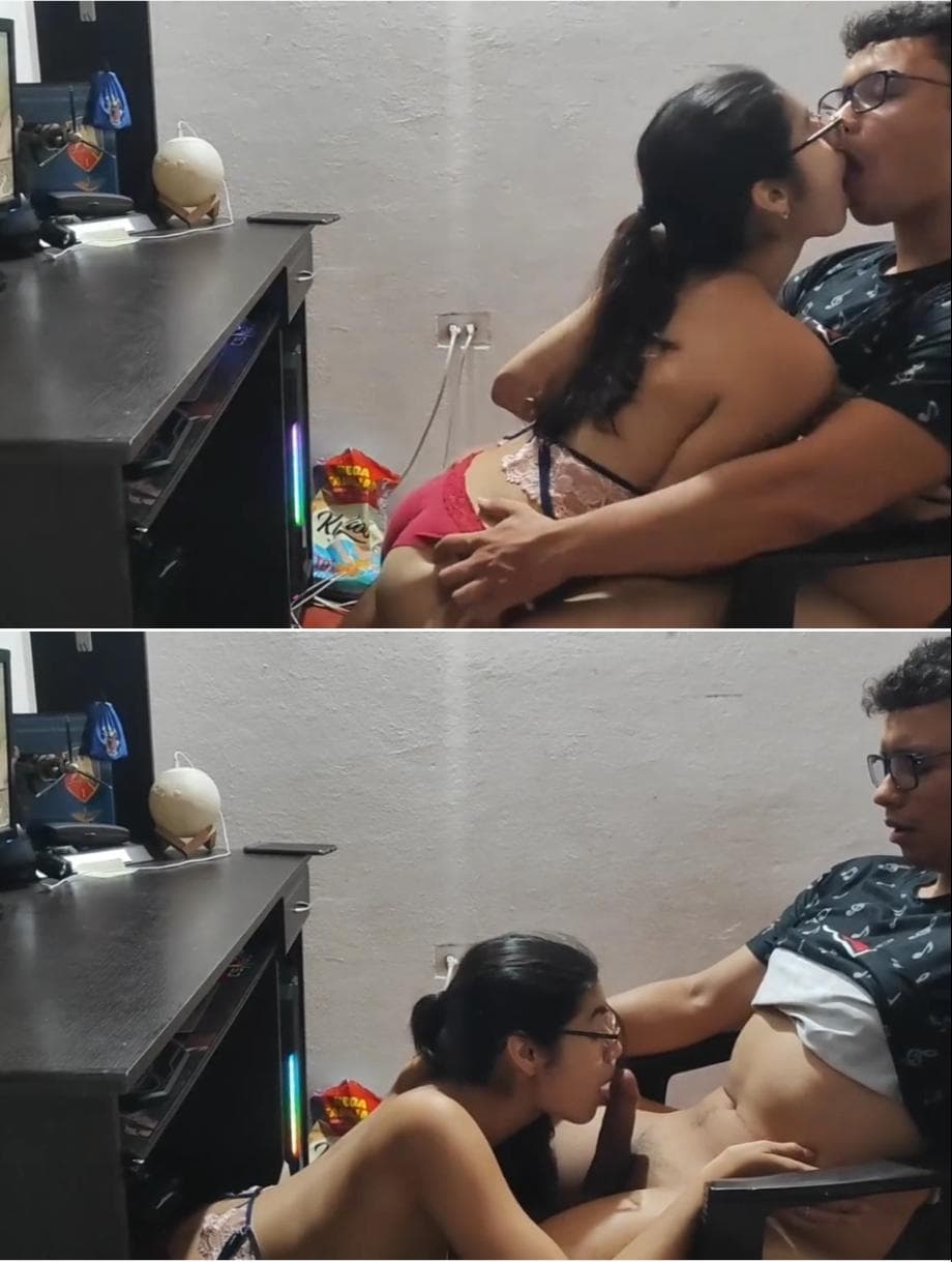 Featured image for Horny Girlfriend Seduces Boyfriend For Hard Sex In Her Room