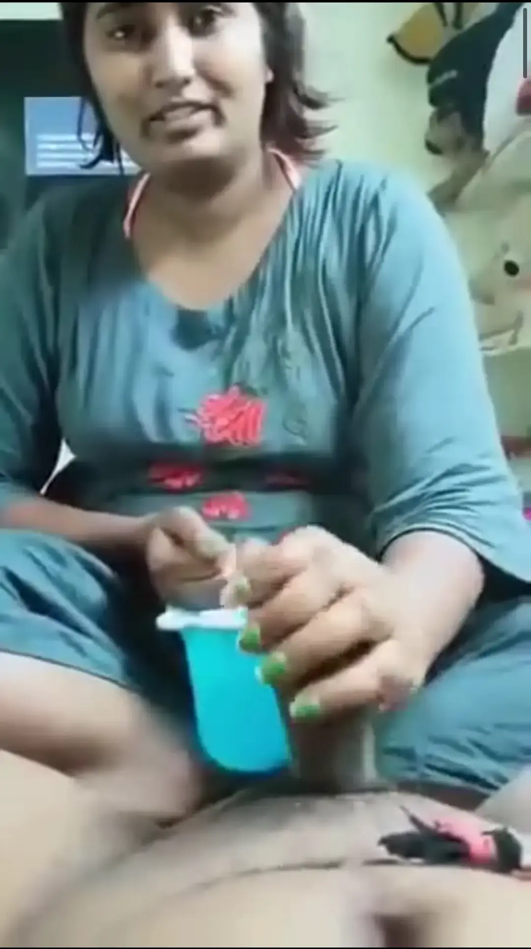 Featured image for Cute Marathi cousin sister gives full nude blowjob to her big brother