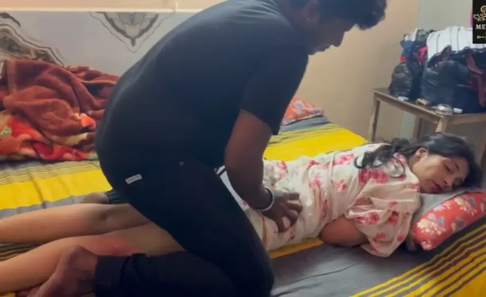 Featured image for Cheating Desi Wife Blowjob and Hardcore Fucking with Her Secret Lover