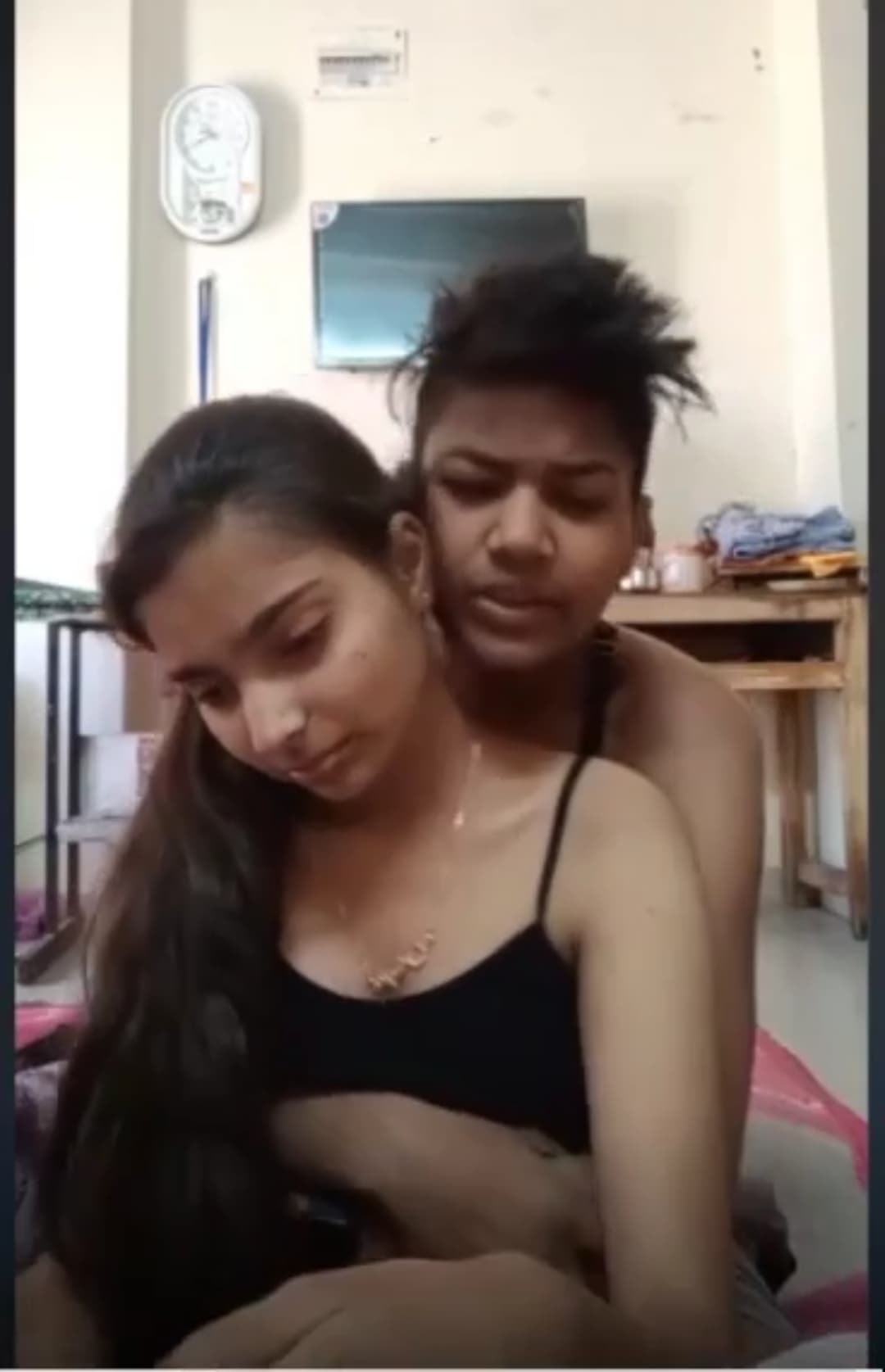 Featured image for Beautiful sexy desi girl fingering her wet pussy alone in hostel room